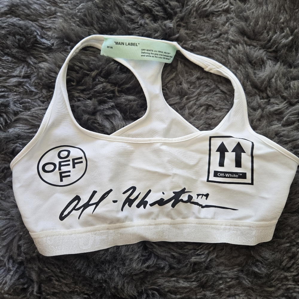 Off-White Sports Bra.